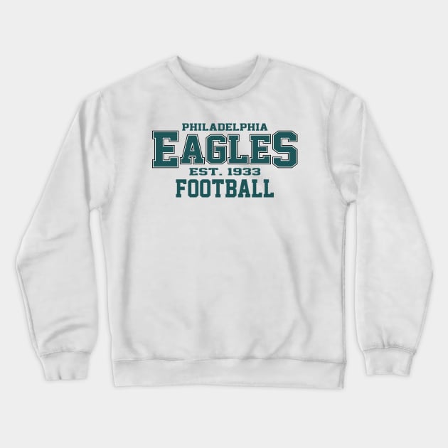 Vintage PLDP Eagles Football Crewneck Sweatshirt by Cemploex_Art